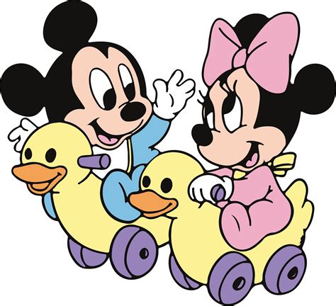 Mickey And Minnie Mouse Baby Multilayer Svg File Png Jpeg Etsy