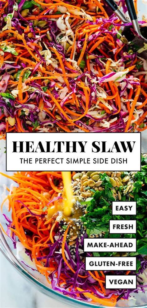 Tips to opt out some unique and trendy christmas gifts. Simple Seedy Slaw | Recipe | Healthy coleslaw recipes ...