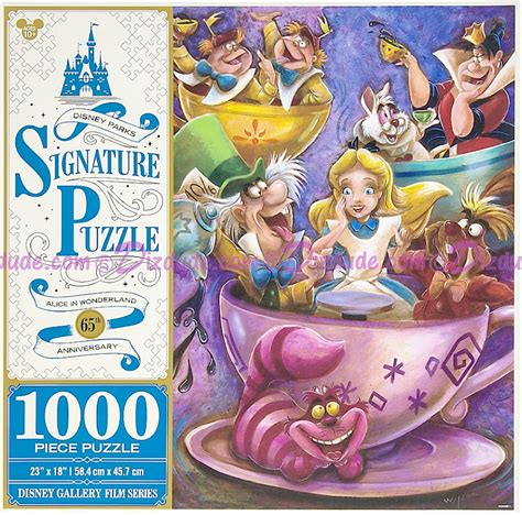 Alice In A Teacup 65th Anniversary 1000 Piece Jigsaw