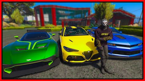 Gta 5 Roleplay I Steal Every Car At Redline Redlinerp Youtube