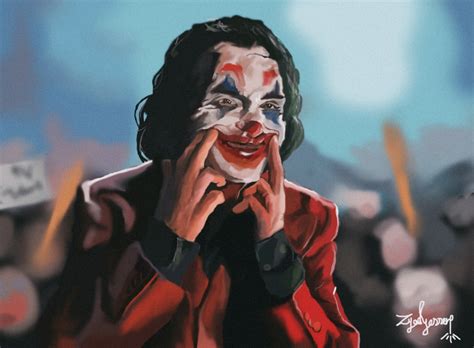 Artstation Joker Bloody Smile