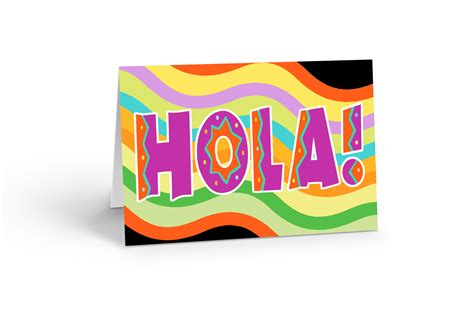Stonehouse Collection Hola Note Card