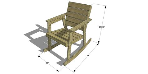 Every child needs a rocking chair, especially a cute one built by a friend or family member. Free DIY Furniture Plans // How to Build a Rocking Chair ...
