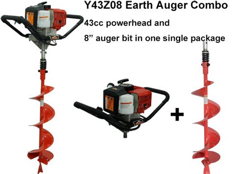 Amazon Thunderbay Y43z08 43cc 2 Cycle One Man Earth Auger Kit Buy