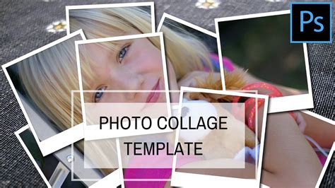 Create A Photo Collage Template In Photoshop Youtube