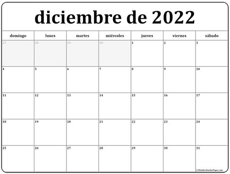 Calendario Mensual Diciembre 2022 Para Imprimir Porn Sex Picture