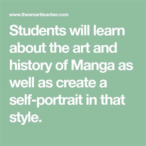 Resource Manga Self Portraits Self Portrait Self Student Created