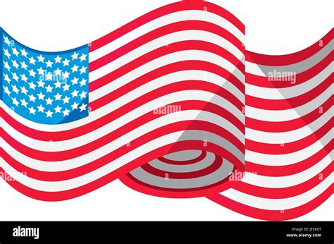 United States Flag Symbol Stock Vector Image And Art Alamy