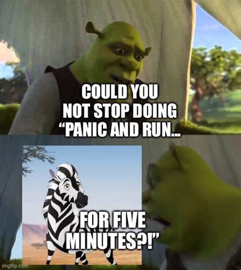 Shrek Gets Tired Of Thurston The Lion Guard Doing Panic And Run