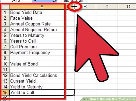 How To Calculate Bond Yield In Excel 7 Steps With Pictures