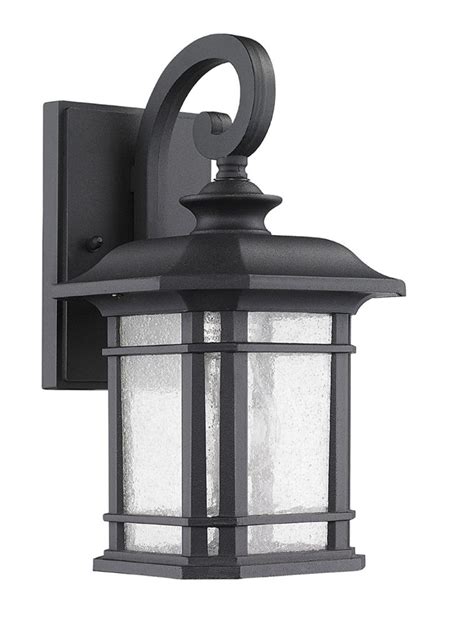 Black Outdoor Wall Lights Provide Good Illumination For The Outdoor