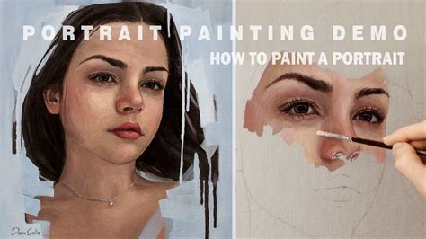 Oil Painting Portrait Step By Step And We Will Discover Not Only How