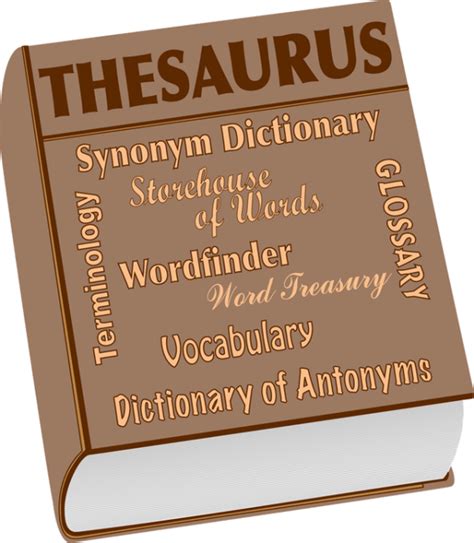Dictionary Clipart Thesaurus And Other Clipart Images On Cliparts Pub