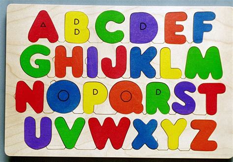 Educational Wooden Puzzles Wooden Jigsaw Puzzles Wood Letters