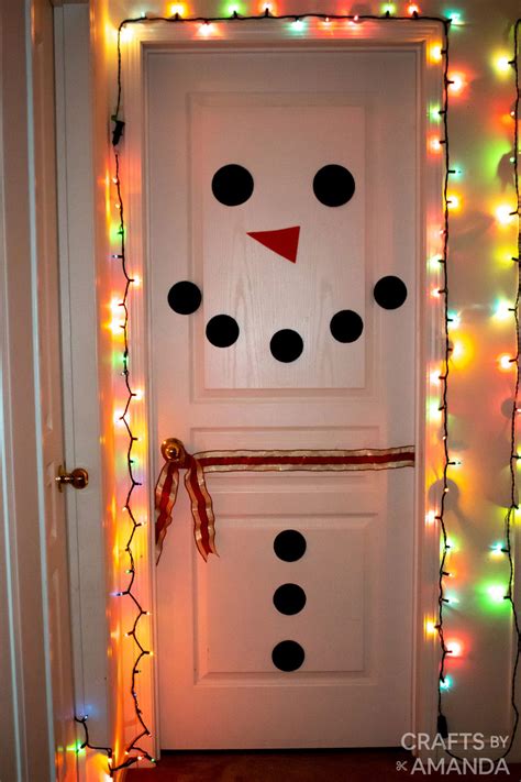 Snowman Door Crafts By Amanda Christmas Crafts
