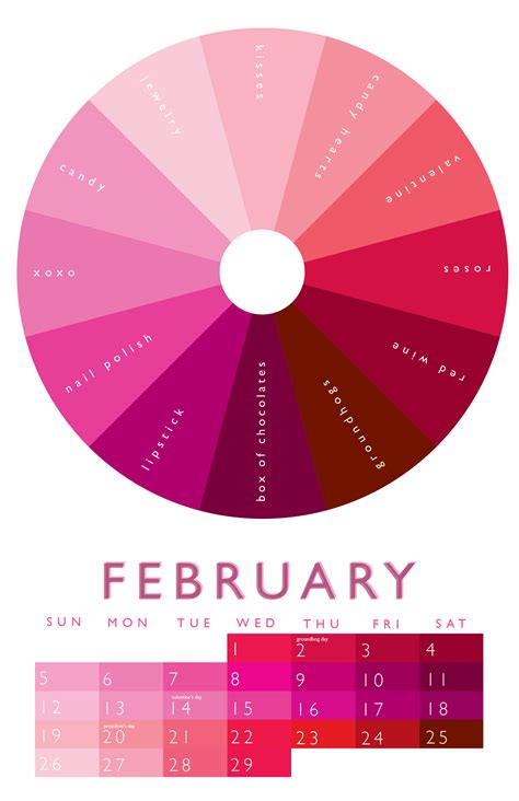 Перевод monthly inspection на русский. february | February colors, Color wheel, Color