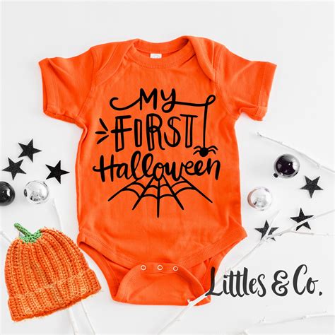 Babys First Halloween Outfit Halloween Onesie Costume Cute Baby
