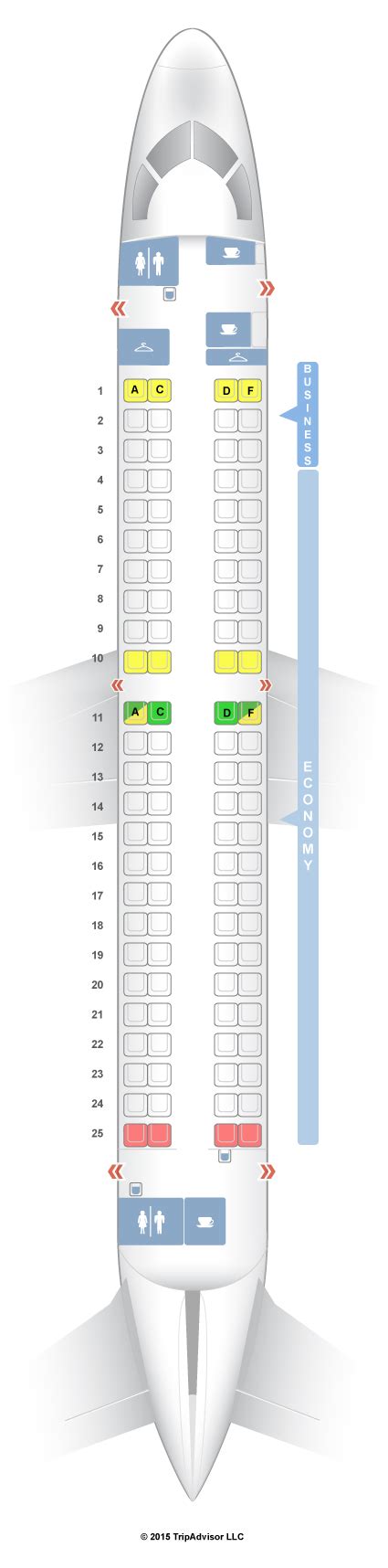 Seatguru Seat Map Finnair Embraer E 190