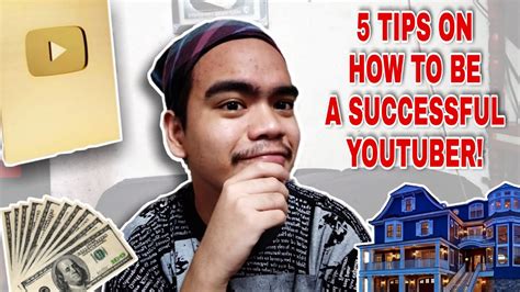 How To Become A Successful Youtuber Five Useful Tips Youtube