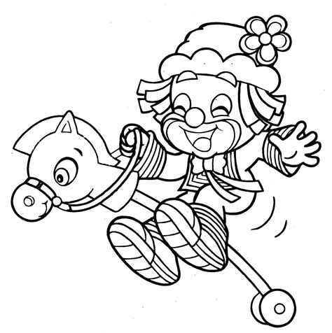 Palhaços Para Colorir E Imprimir
