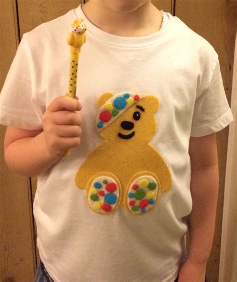 Pudsey Bear Made For Children In Need Toddler Crafts Bear Crafts