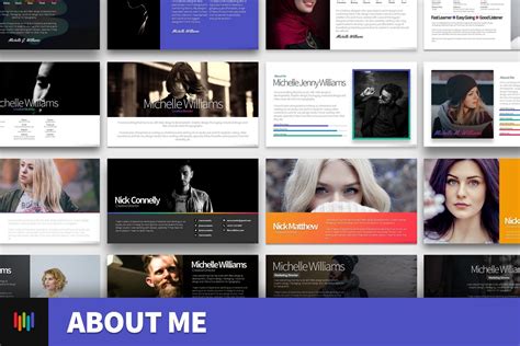 About Me PowerPoint Template - PSlides