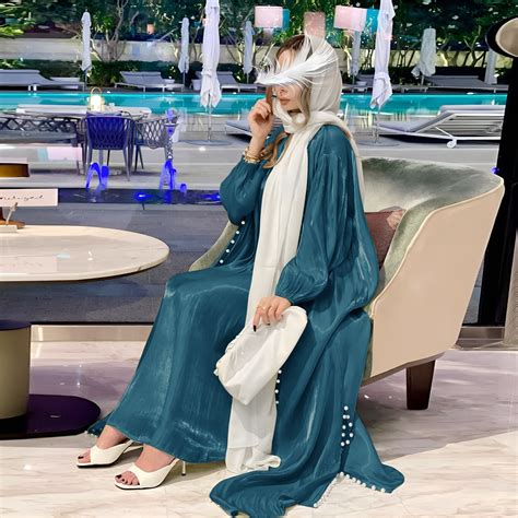 Muslim Abaya Women Dress 2 Piece Set Abayas Morocco Caftan Gowns 2023 New Ramadan Dubai Arabic