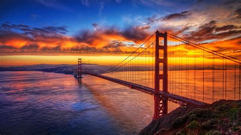 Bridge During Sunset 4k Hd Nature Wallpapers Hd Wallpapers Id 45103
