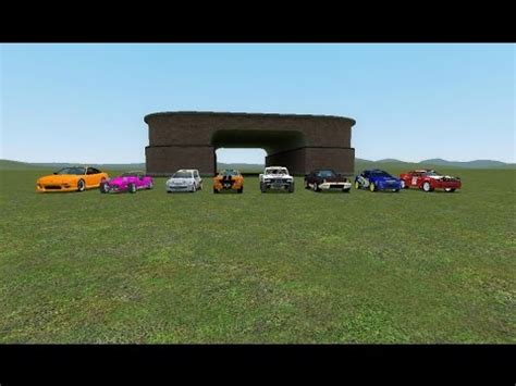 Gmod Scars Mod ~ Super fast cars! - YouTube