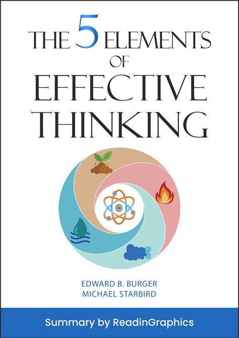 Download The 5 Elements Of Effective Thinking Summary
