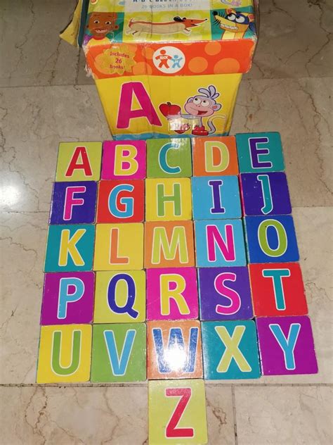 Nick Jr Abc Block Books Hobbies And Toys Books And Magazines Childrens