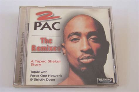 2pac The Remixes A Tupac Shakur Story Cd 1997 Australia Print