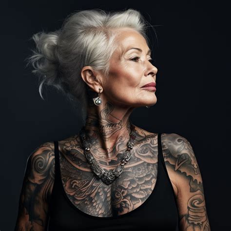 Normalizing Older Woman With Old Tattoos In 2023 Older Women With Tattoos Old Women With