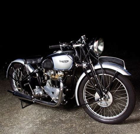 1939 Triumph Tiger 100 Gp Harveysanchez British Motorcycles Vintage