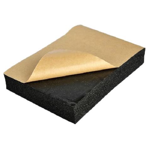 Adhesive Backed Rubber Foam Sheet Kns Rubber And Plastic