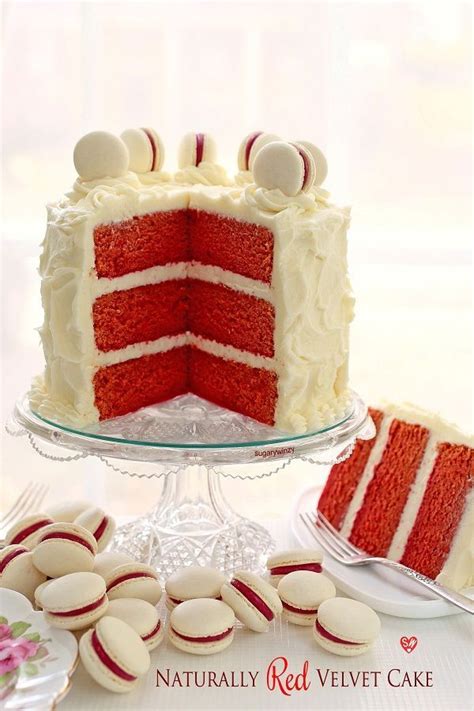 Red Velvet Cake With Natural Colouring ~ skyfreedesign