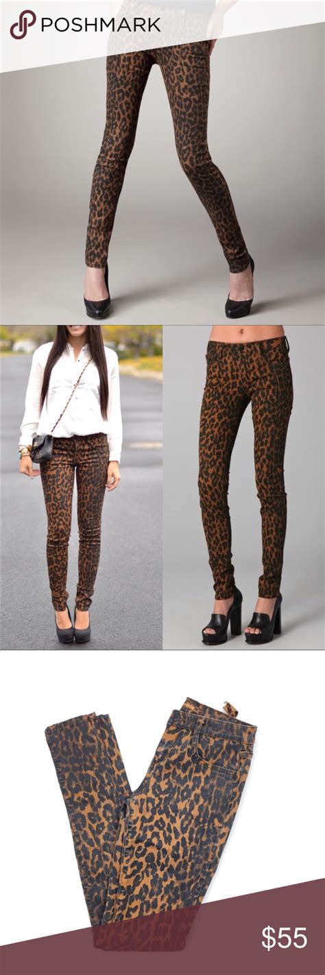 Joes Jeans Leopard Print Chelsea Skinny Jeans Fashion Clothes