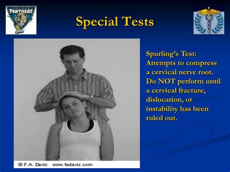 Ppt Cervical Spine Pathologies And Special Tests Powerpoint