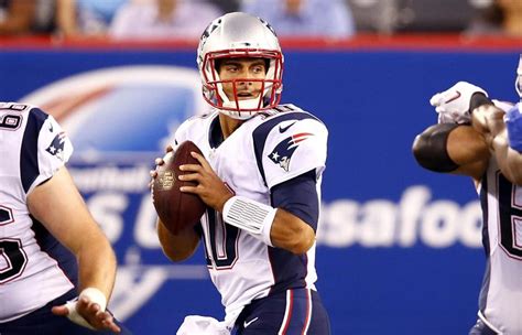 Join john rooke as he brings you all of the latest patriots talk and expert commentary direct from patriots hq. Jimmy Garoppolo has earned Patriots' backup QB job - The ...