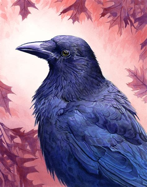 Crow By Alanpaints On Deviantart