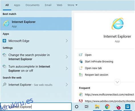 Cómo Abrir Páginas Web Antiguas En Internet Explorer En Windows 10