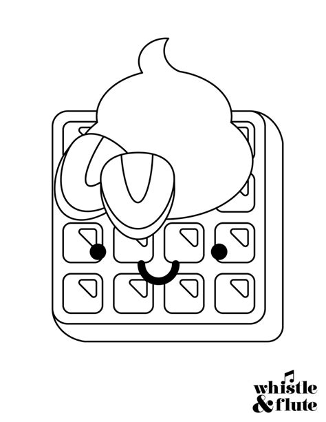 Waffle Coloring Pages Coloring Home