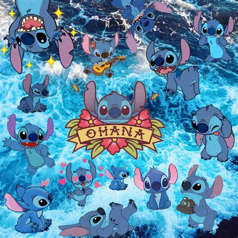 Stitch Collage Wallpapers Top Free Stitch Collage Backgrounds WallpaperAccess