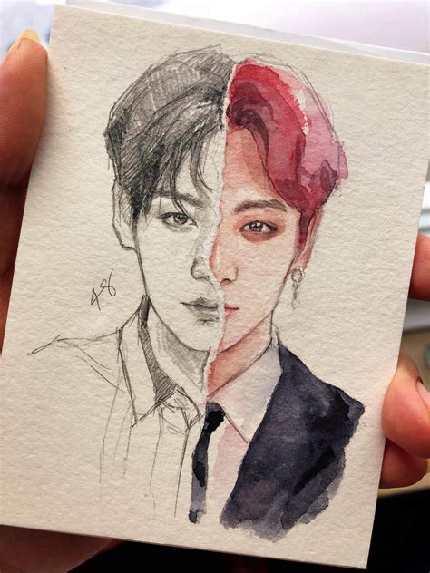 Jungkook Jungkook Fanart Bts Drawings Fan Art Images And Photos Finder