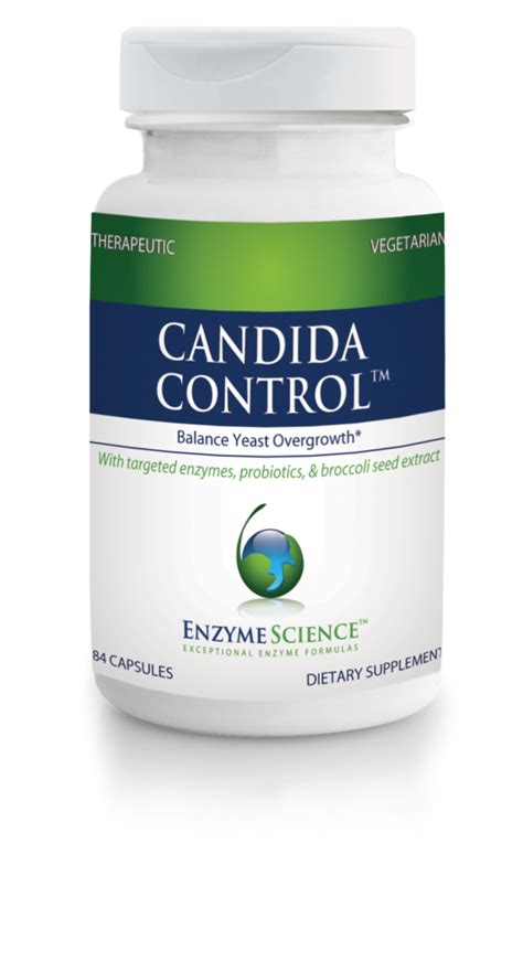 Candida Control Balance Yeast Overgrowth Enzyme Science 84 Capsules