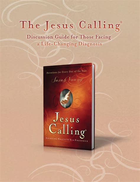 The Jesus Calling Discussion Guide For Those Facing A Life Changing