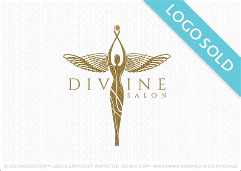 They allow you to keep the brightness of highlights without a harsh grow out line. Divine Angel | Buy Premade Readymade Logos for Sale