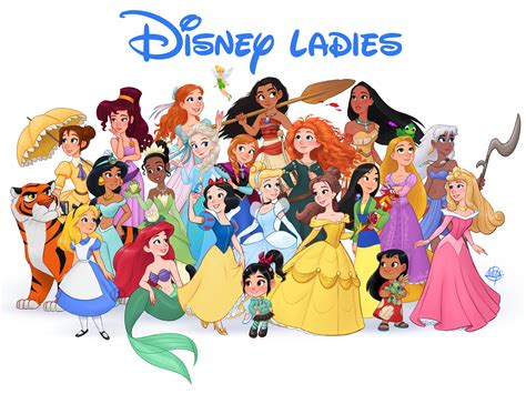 Disney Ladies Disney Leading Ladies Fan Art 40730528 Fanpop