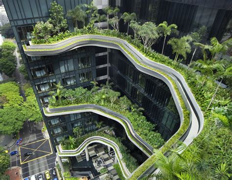 Park Royal Tower Wohas Stunning Vertical Garden Tower Opens In