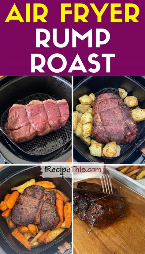 Recipe This Air Fryer Rump Roast
